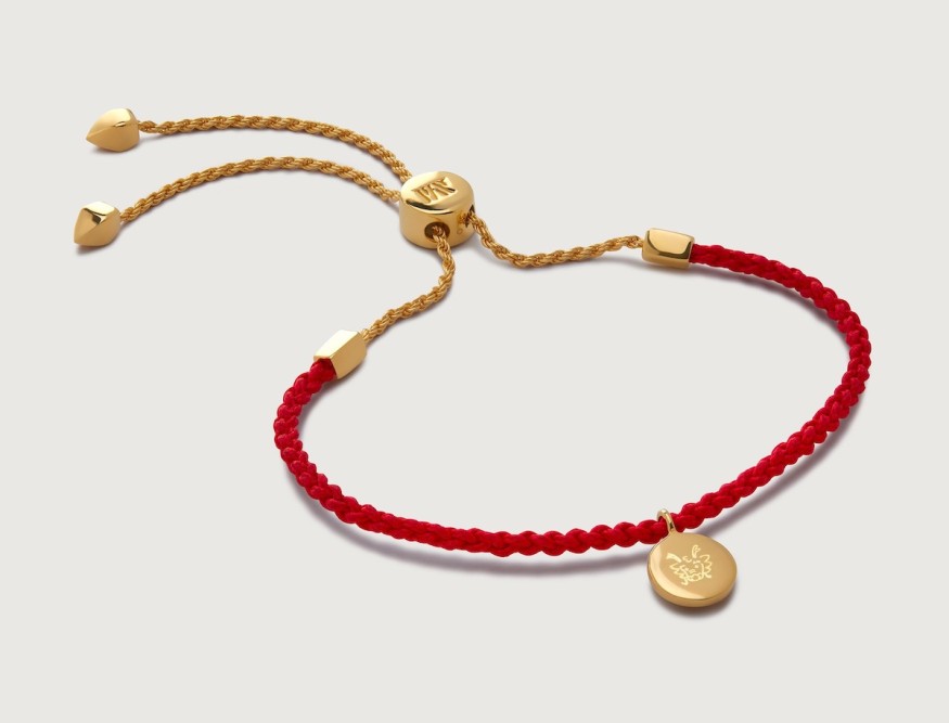 Monica Vinader Linear Disc Friendship Bracelet
