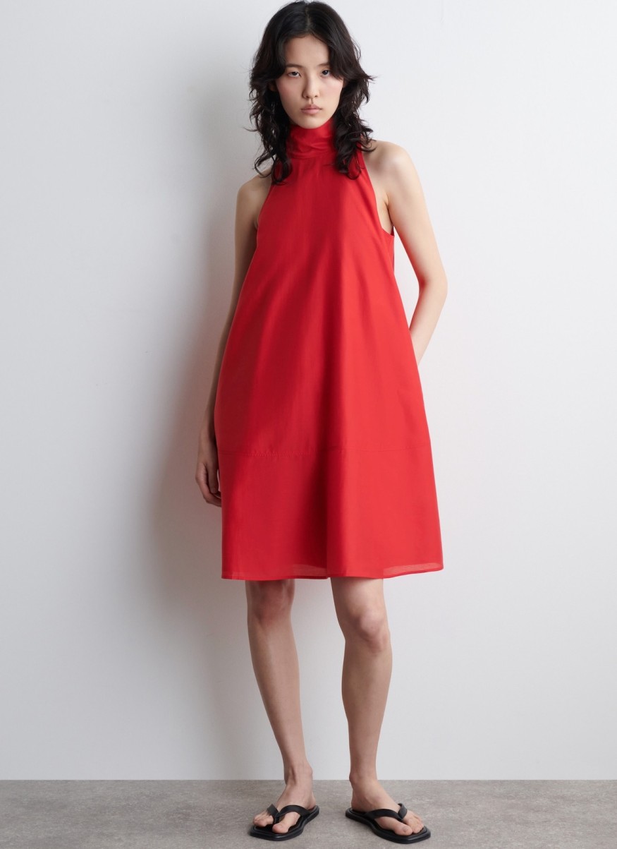 COS Fluid Halterneck Mini Dress