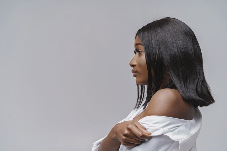 Sleek hair
