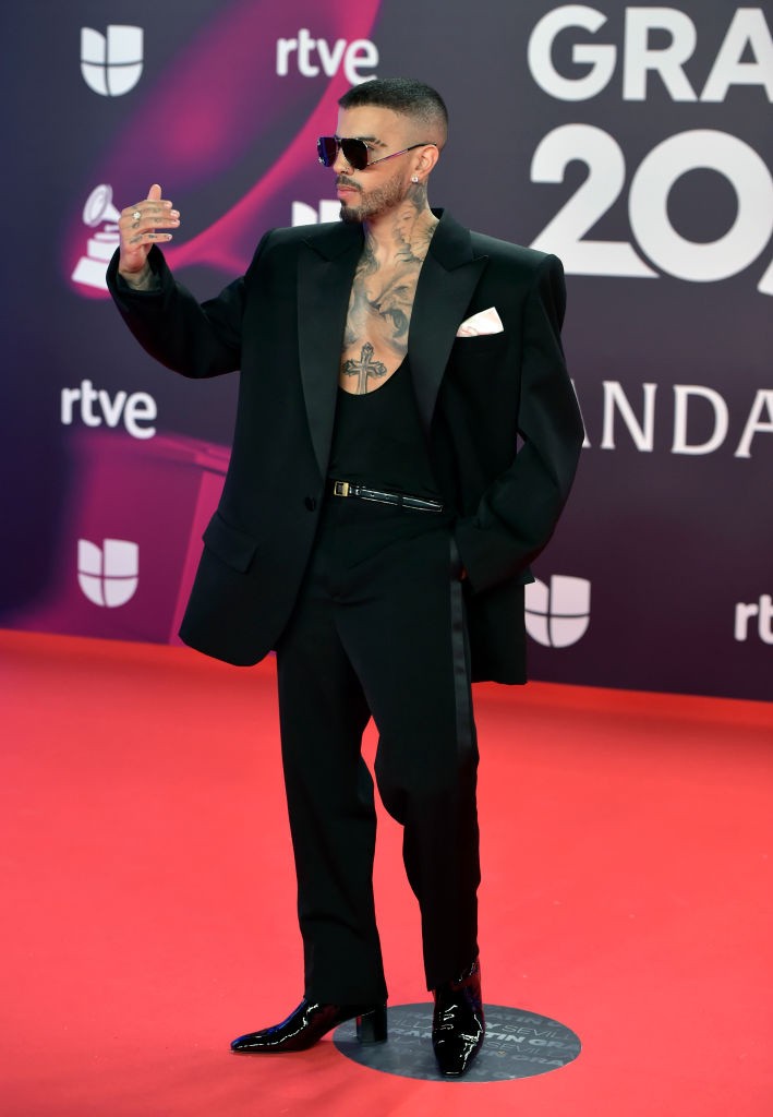 Rauw Alejandro at 24th Annual Latin GRAMMY Awards - Arrivals
