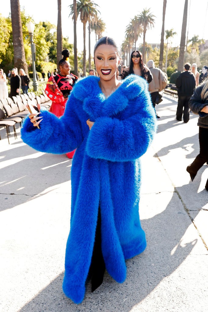 Cardi B - Balenciaga 2023 pre fall show