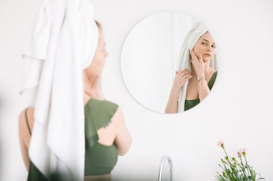 woman - skincare