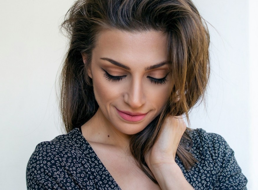 girl looking down
