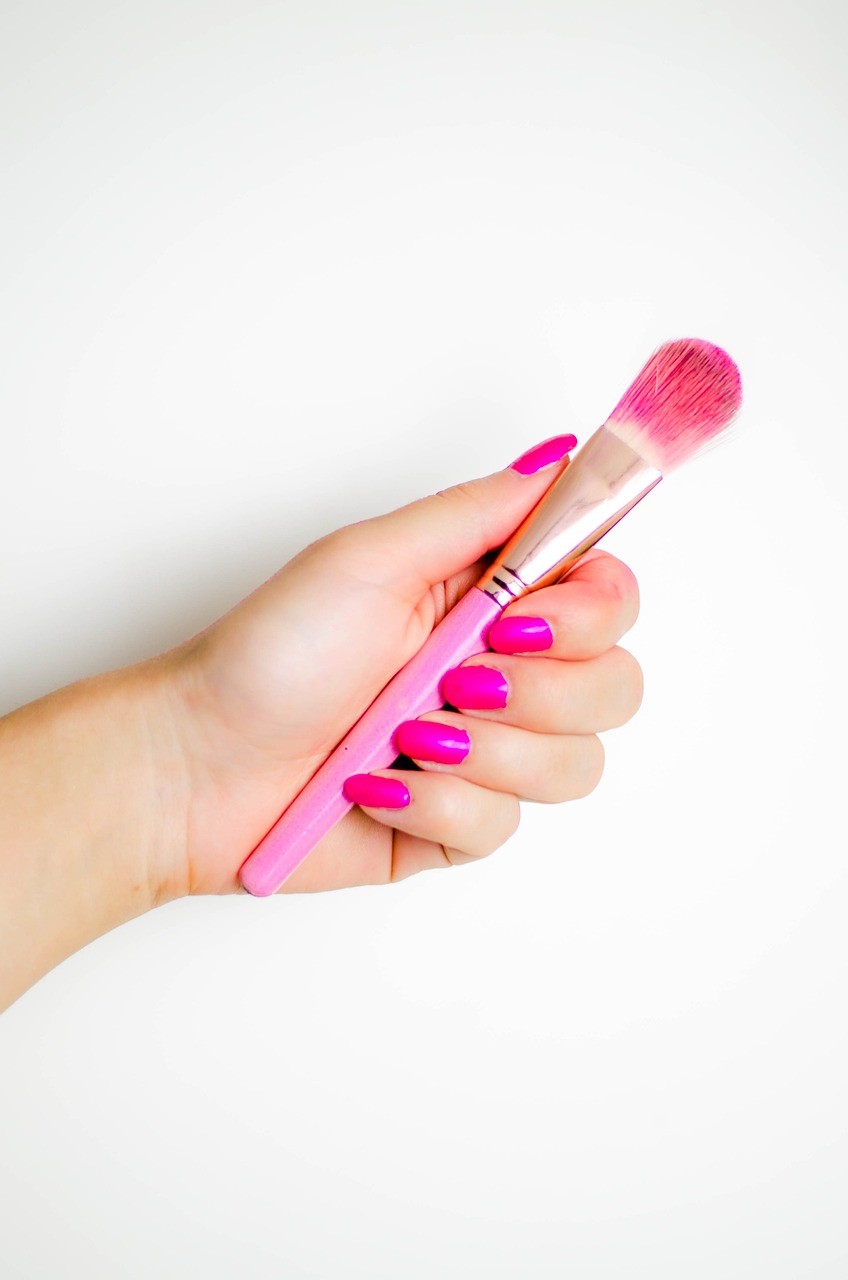 Hot Pink Nails