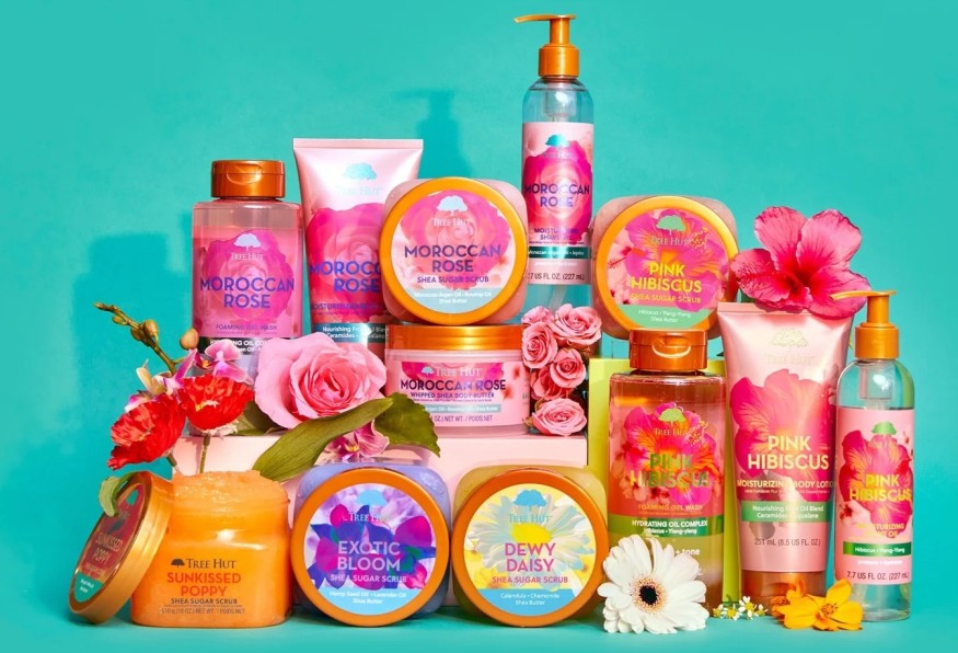 A collection of tree hut products