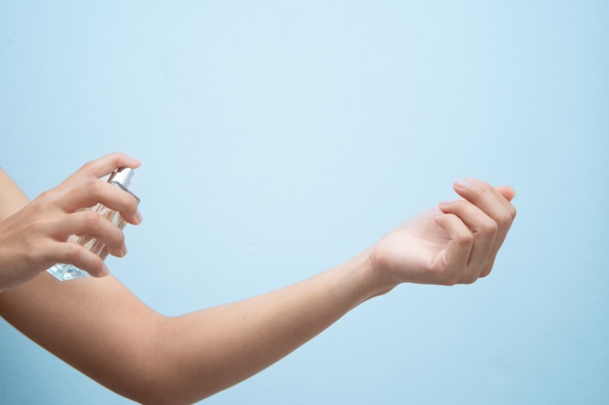 Where to spray perfume