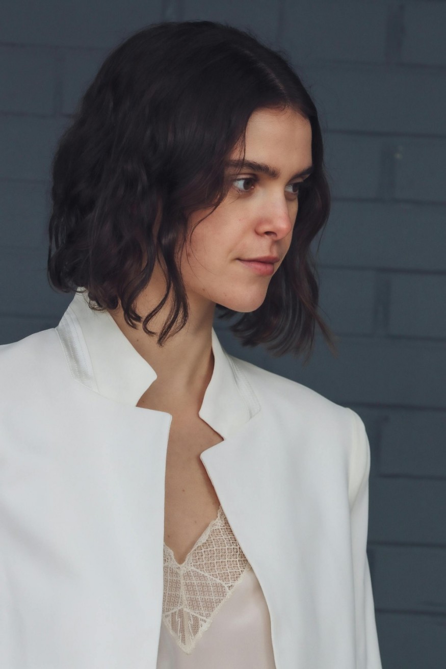 Bob haircut woman short hair