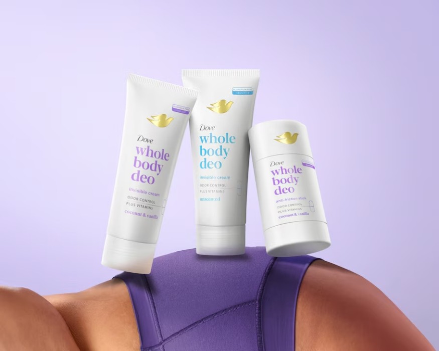 Dove whole body deos