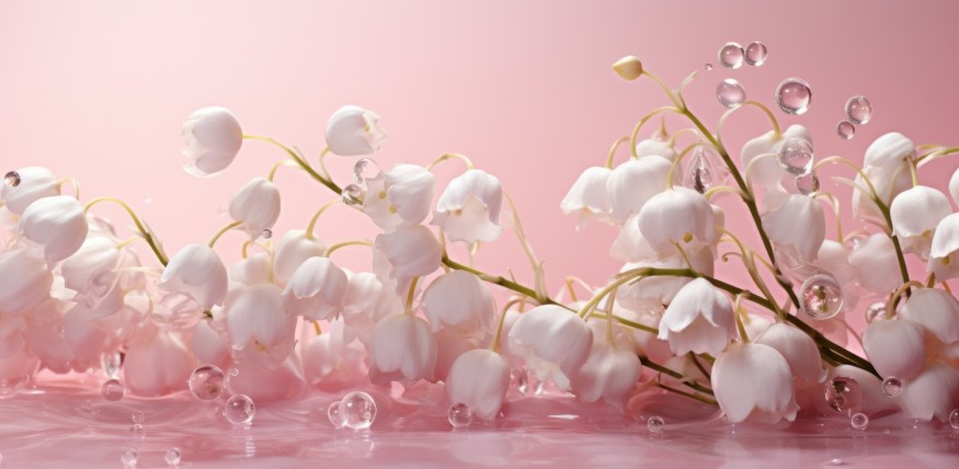 Lily of the valley flowers