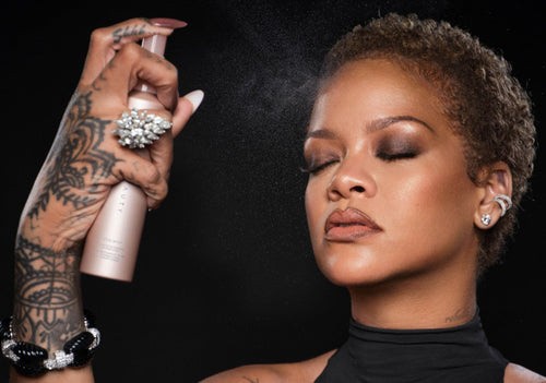 Rihanna's Fenty Beauty to Drop New Makeup Setting Spray Introducing InvisiFlex Defense Shield Technology